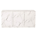 Storm 3 Doors White Finish Sideboard by Lavishway | Sideboards-23709