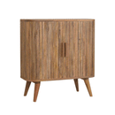 Stripe Design 2 Doors Hallway Cabinet by Lavishway | Hallway Cabinets-57156