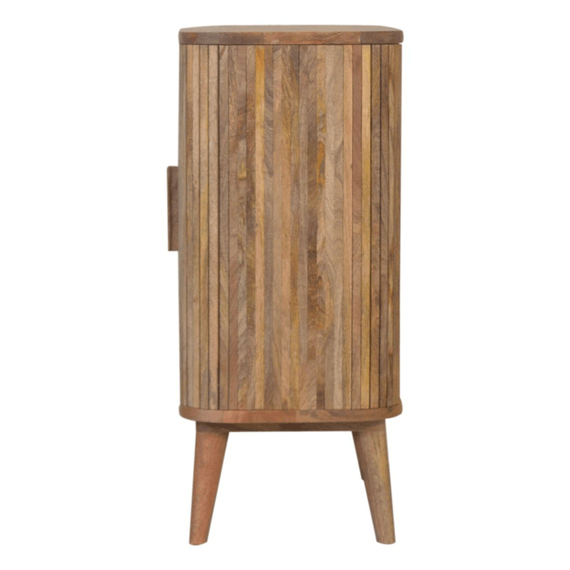 Stripe Design 2 Doors Hallway Cabinet by Lavishway | Hallway Cabinets-57160