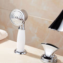 Chrome Plated Bathroom Tap & Hand Shower Set by Lavishway | Bathtub Faucets-49602