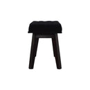 Sumba Black Velvet Hallway Bench by Lavishway | Benches & Storage Benches-22461