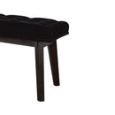Sumba Black Velvet Hallway Bench by Lavishway | Benches & Storage Benches-22459