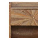 Binnel Sunrise Pattern 1 Drawer Bedside Table by Lavishway | Bedside Tables-57139