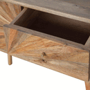 Binel Sunrise Pattern 4 Drawers Console Table by Lavishway | Hallway Console Table-57116