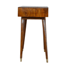 Binnel Gold Sunrise Pattern 1 Drawer Desk by Lavishway | Reclaimed Wood Desks-57083