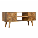 Binnel Sunrise Pattern 2 Drawers Media Unit by Lavishway | TV Units Cabinets-57072