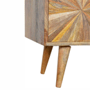 Binnel Sunrise Pattern 2 Drawers Media Unit by Lavishway | TV Units Cabinets-57079