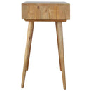 Swindon 1 White Painted Drawer Writing Desk by Lavishway | Reclaimed Wood Desks-51723