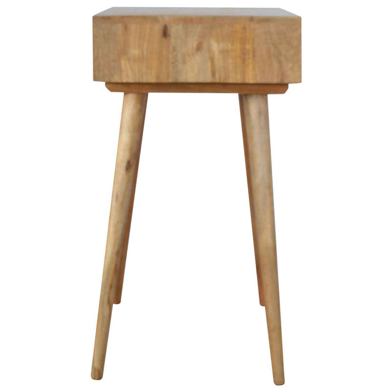 Swindon 1 White Painted Drawer Writing Desk by Lavishway | Reclaimed Wood Desks-51723