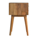 Swindon Printed 2 Drawers Bedside Table by Lavishway | Bedside Tables-59700