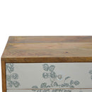 Swindon Printed 2 Drawers Bedside Table by Lavishway | Bedside Tables-59697