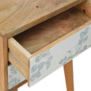 Swindon Printed 2 Drawers Bedside Table by Lavishway | Bedside Tables-59696