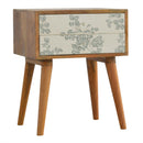 Swindon Printed 2 Drawers Bedside Table by Lavishway | Bedside Tables-59694