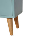 Swindon Green Painted 2 Drawers Bedside Table by Lavishway | Bedside Tables-59684