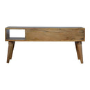 Swindon Grey & White 2 Drawers Media Unit by Lavishway | TV Units Cabinets-59554