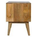 Swindon Grey & White 2 Drawers Media Unit by Lavishway | TV Units Cabinets-59486