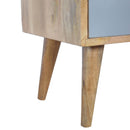 Swindon Grey & White Removable Drawer Cabinet by Lavishway | Hallway Cabinets-59630