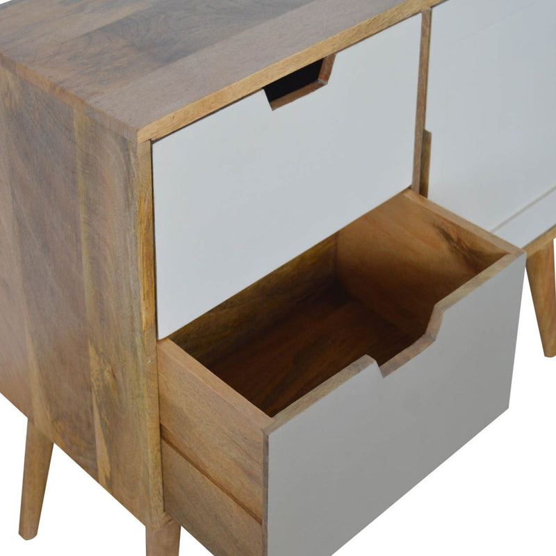 Swindon Solid Wood 2 Drawers Cabinet by Lavishway | Hallway Cabinets-59581