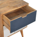 Swindon Solid Wood 3 Drawers Bedside Cabinet by Lavishway | Bedside Tables-58291