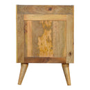 Swindon Solid Wood 3 Drawers Bedside Table by Lavishway | Bedside Tables-59709