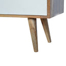 Swindon White 1 Sliding Door Media Unit by Lavishway | TV Units Cabinets-58702