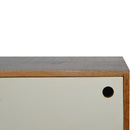 Swindon White 1 Sliding Door Media Unit by Lavishway | TV Units Cabinets-58700