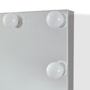 Tabletop Bluetooth Speaker Mirror With Lights by Lavishway | Table Mirrors-23657