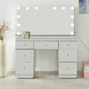 Tabletop Bluetooth Speaker Mirror With Lights by Lavishway | Table Mirrors-23651