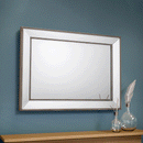 Symphony Beaded Frame Rectangular Wall Mirror by Lavishway | Wall Mirrors-60729
