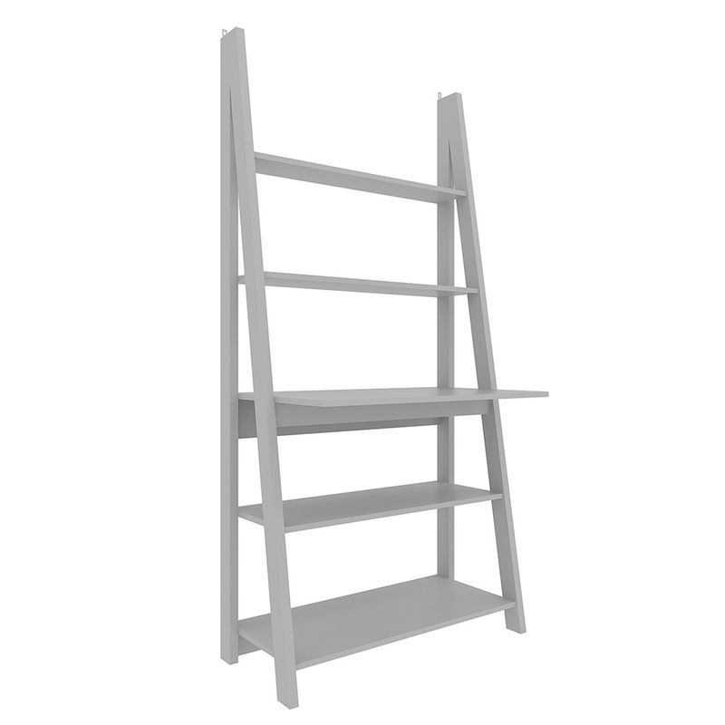 Tiva 3 Shelves Grey Finish Tv Unit by Lavishway | TV Units Cabinets-49749