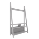 Tiva 3 Shelves Grey Ladder Desk by Lavishway | Reclaimed Wood Desks-49750