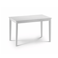Taku White Solid Wooden Dining Table by Lavishway | Dining Tables-60720