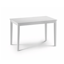 Taku White Solid Wooden Dining Table by Lavishway | Dining Tables-60720