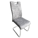 Talia Handle Back Comfy Dining Chair Set of 2 by Lavishway | Dining Chairs-37560