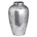 Metallic Ceramic Tall Silver Vase by Lavishway | Vases-50892