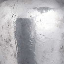 Metallic Ceramic Tall Silver Vase by Lavishway | Vases-50893