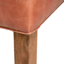 Athens Modern Tan Faux Leather Dining Chair by Lavishway | Dining Chairs-51080