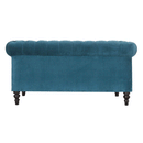 Utterly Velvet 2 Seater Chesterfield Sofa by Lavishway | Velvet Sofa-57058