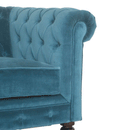 Utterly Velvet 2 Seater Chesterfield Sofa by Lavishway | Velvet Sofa-57062