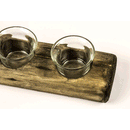 Stella Pine Tealight Candle Holder by Lavishway | Candle Holders-57042