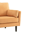 Teddy Wooden Black Legs 2 Seater Fabric Sofa by Lavishway | Fabric Sofas-23686