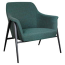 Tennyson Metal Legs Fabric Armchair by Lavishway | Armchairs-22966