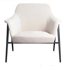 Tennyson Velvet & Fabric Armchair by Lavishway | Armchairs-22963