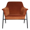 Tennyson Velvet & Fabric Armchair by Lavishway | Armchairs-22960