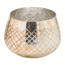 Noel Burnished Patterned Candle Holder by Lavishway | Candle Holders-50565