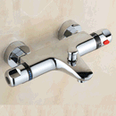 Thermostatic Bathroom Tap With Hand Shower by Lavishway | Bathtub Faucets-49512