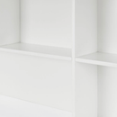 Titan White Finish High Sleeper Bed by Lavishway | Wooden Beds-60714