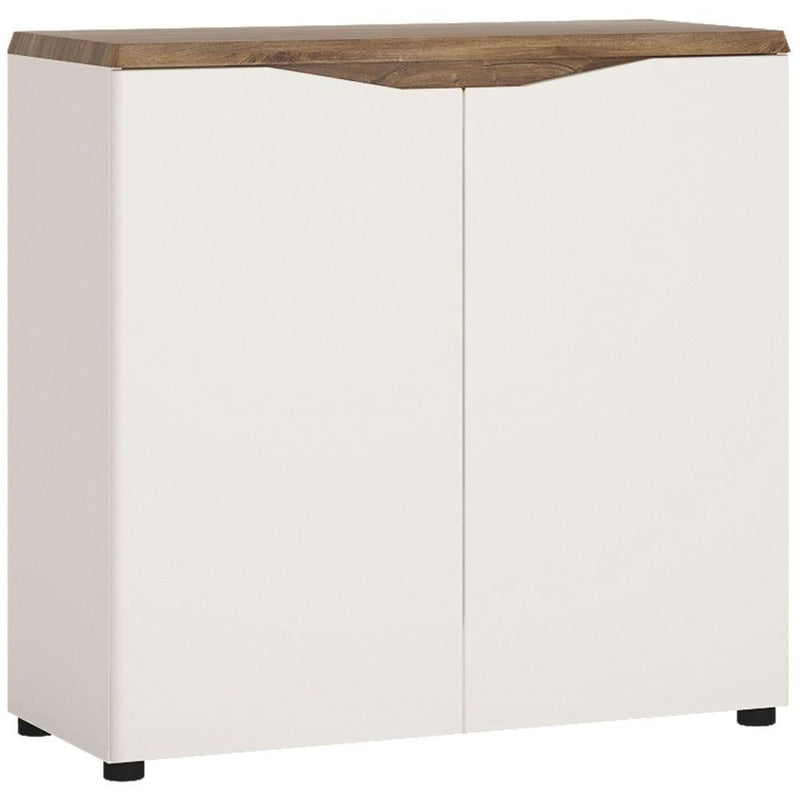 Toledo 2 Door High Gloss Thin Sideboard by Lavishway | Sideboards-44189