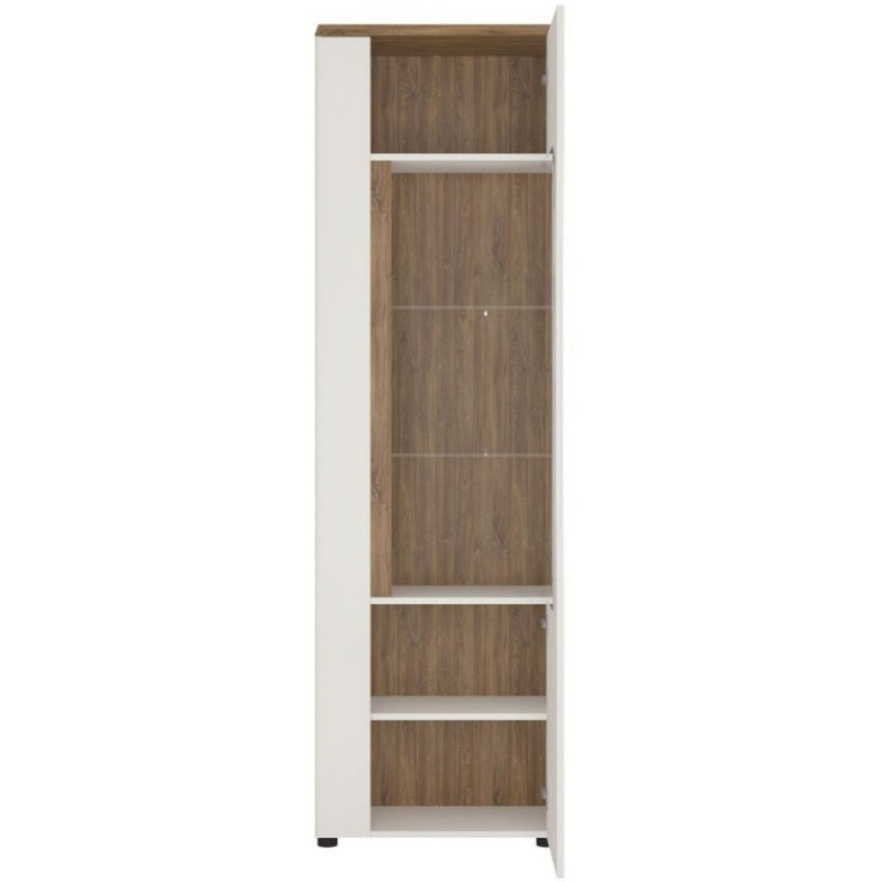 Toledo Right Hand Tall Display Cabinet by Lavishway | Display Cabinets-44206