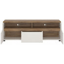 Toledo Oak & High Gloss TV Unit by Lavishway | TV Units Cabinets-44182
